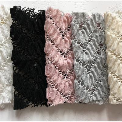 厂家直销 全涤满幅蕾丝面料 针织蕾丝布料 服装面辅料 高质量